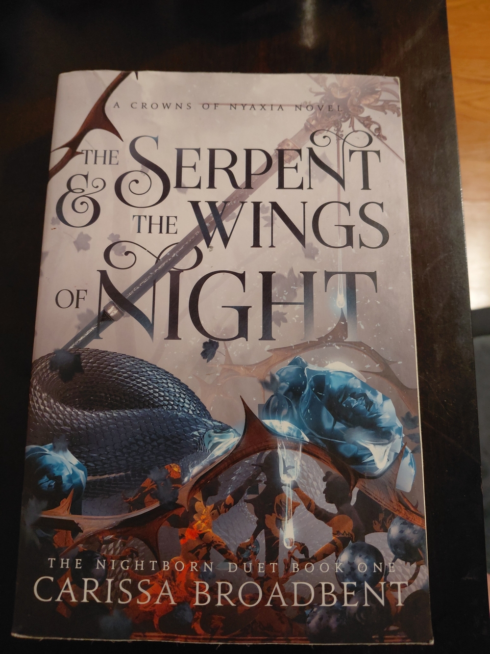Carissa Broadbent The Serpent & The Wings of Night — Blue Cover Edition